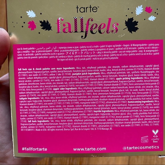 Fall Feels Tarte Eye & Cheek Palette - Picture 11 of 13
